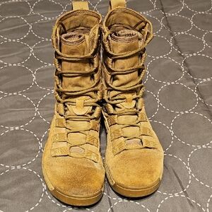 Nike Tan High-Top Sneakers